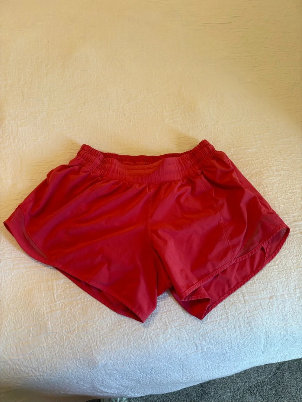 lululemon athletica Women's Red Athletic Shorts